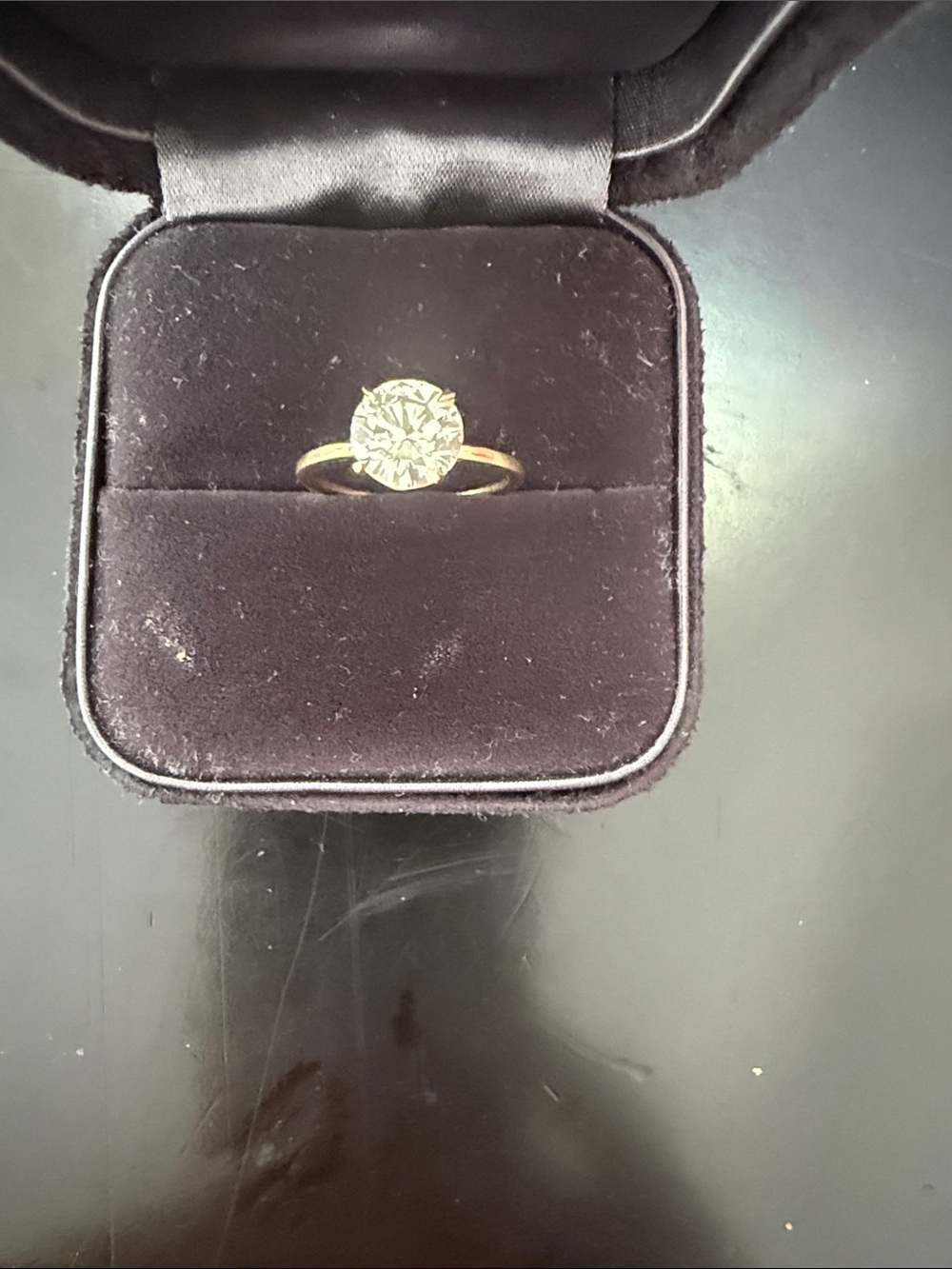 GIA-Certified 1.91 ct Round Brilliant Diamond Ring